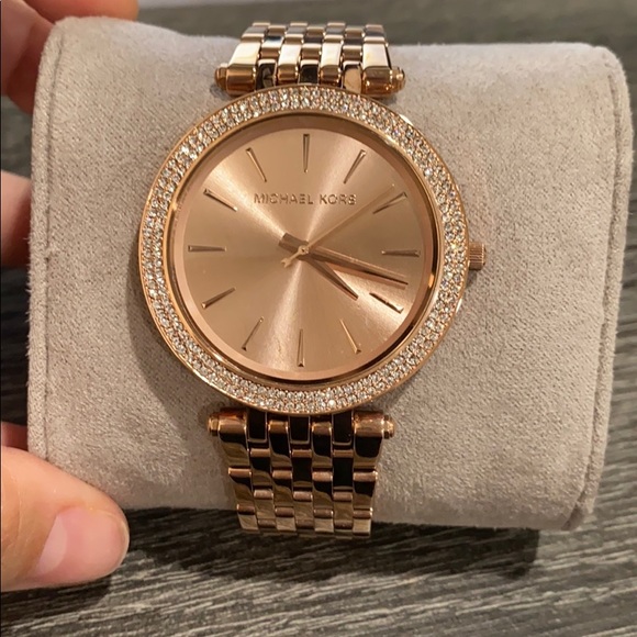 Michael Kors Accessories - Michael Kors Rose Gold/Stainless Steel Watch
